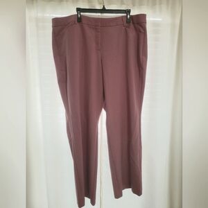 Lane Bryant pink trousers, size 20